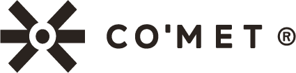 logo comet black
