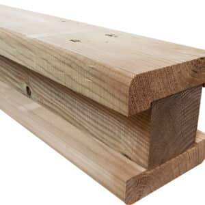 poteau bois intermédiaire