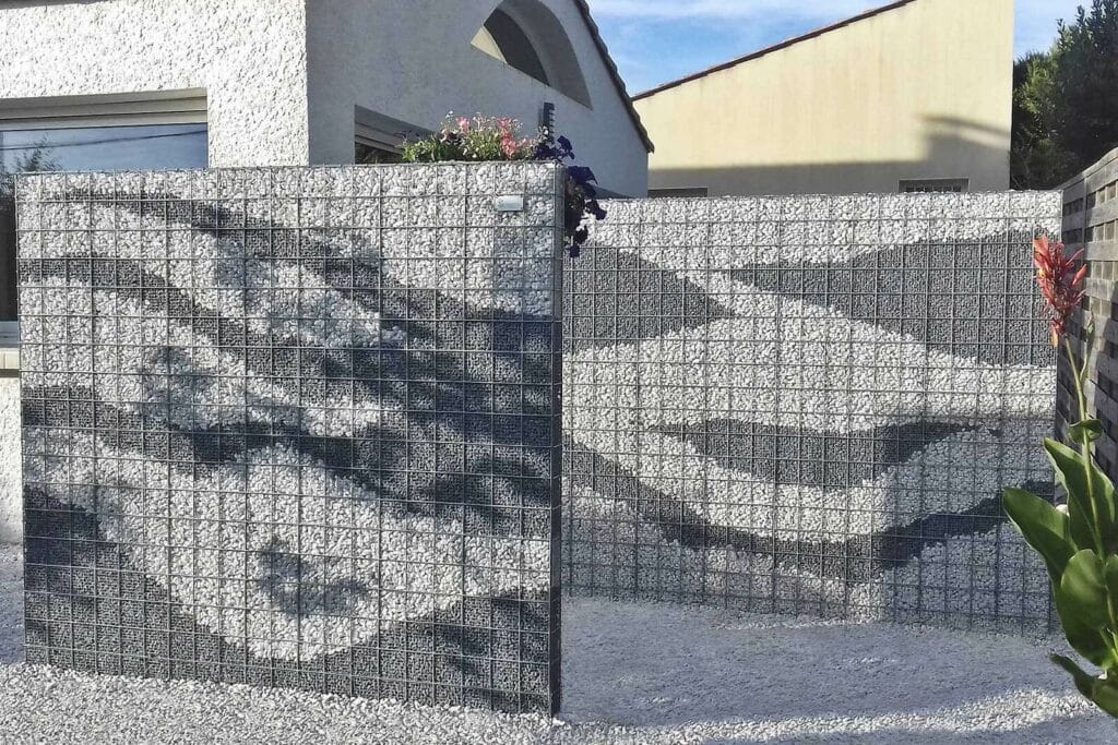 clôtures gabions maille fine