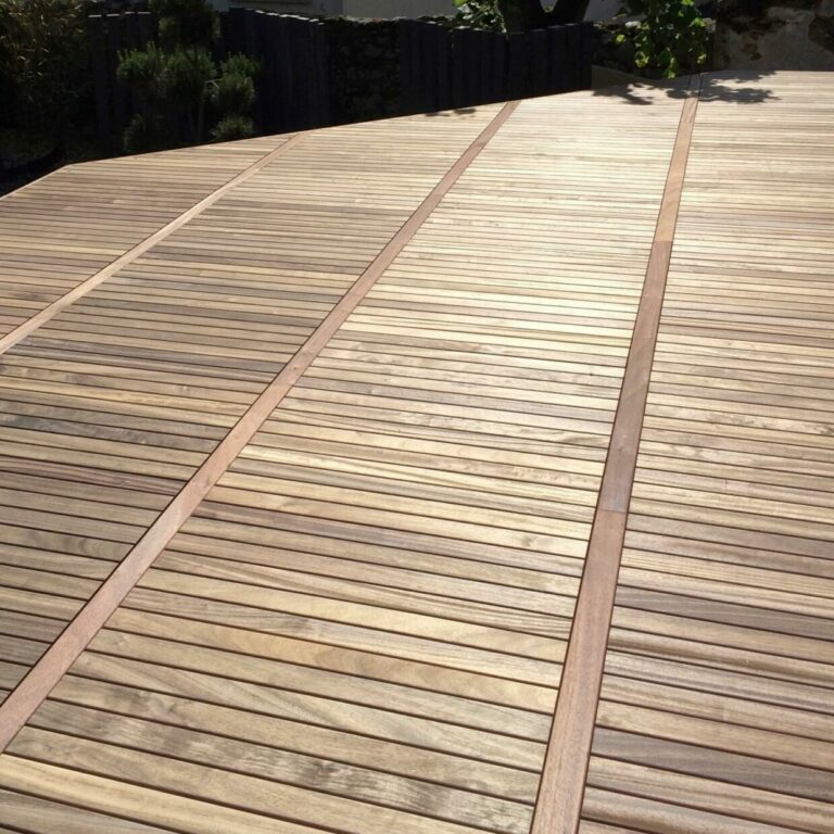 terrasse bois exotique