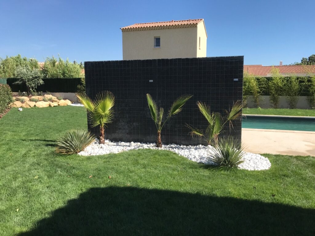 mur gabion maille fine epaisseur 10cm decowall kapamex