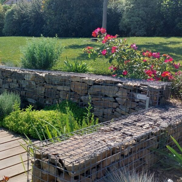 murs gabions intégration paysagée
