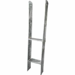 platine h acier pour poteau sonopost bois